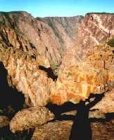  Painted Wall im Black Canyon of the Gunnison NP