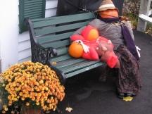 Pumpkin People in Jackson: Mutter mit Kind