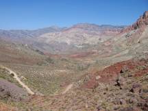 Titus Canyon Road, Passhöhe des Red Pass