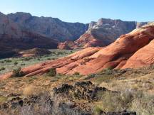 auf dem Lava-Flow Trail im Snow Canyon SP