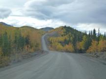 Robert Campbell Highway von Watson Lake nach Carmacks